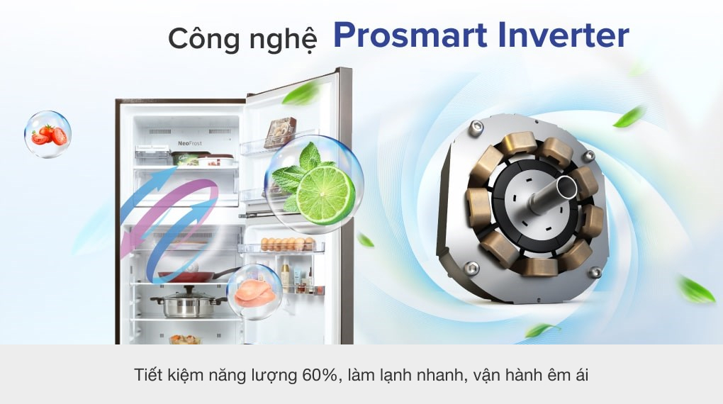 Tủ lạnh Beko Inverter 375 lít RDNT401I50VK - Công nghệ Inverter Tủ lạnh Beko Inverter 375 lít RDNT401I50VK - Công nghệ Inverter