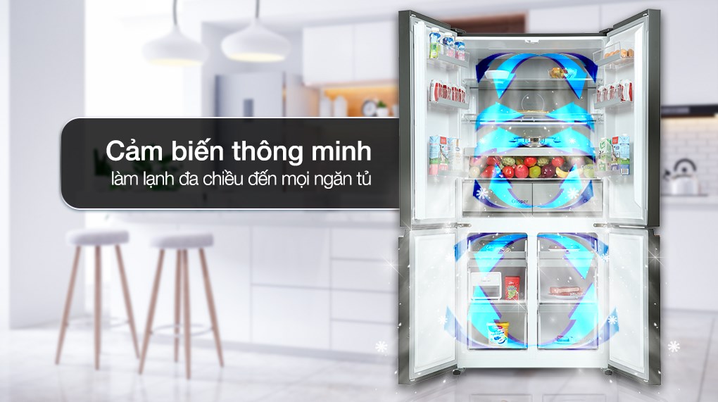 Tủ lạnh Beko Inverter 553 lít GNO51651GBVN - Công nghệ làm lạnh Tủ lạnh Beko Inverter 553 lít GNO51651GBVN - Công nghệ làm lạnh