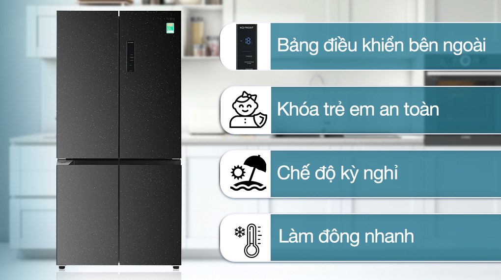 Tủ lạnh Beko Inverter 553 lít GNO51651KVN - Tiện ích Tủ lạnh Beko Inverter 553 lít GNO51651KVN - Tiện ích