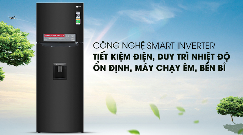 Tủ lạnh LG Inverter 255 lít GN-D255BL - Công nghệ Smart Inverter Tủ lạnh LG Inverter 255 lít GN-D255BL - Công nghệ Smart Inverter