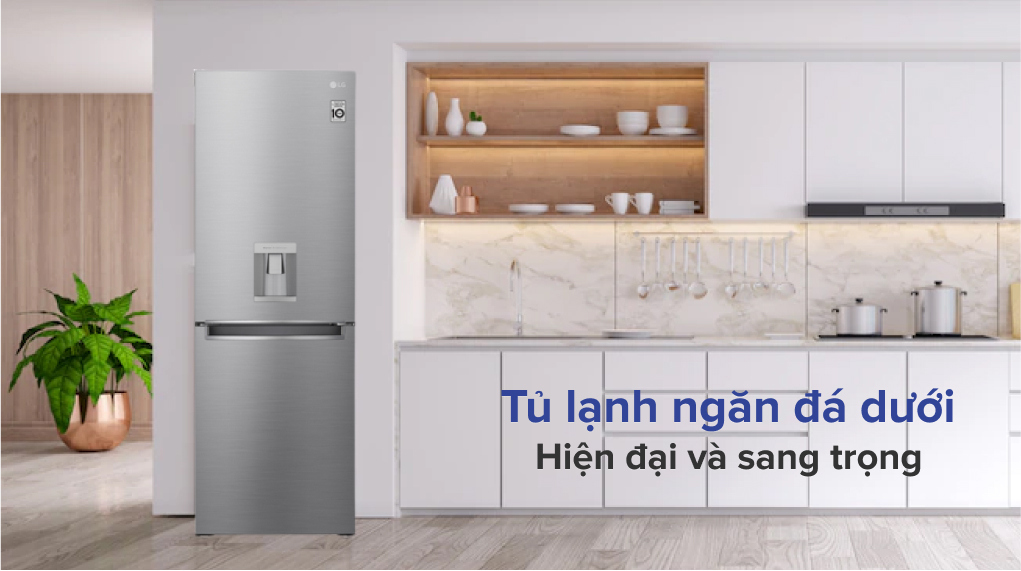 TỦ LẠNH LG GR-D305PS - Tổng quan thiết kế TỦ LẠNH LG GR-D305PS - Tổng quan thiết kế