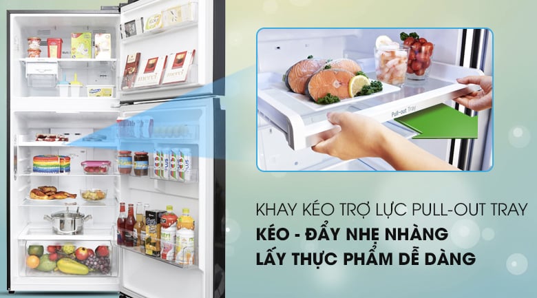 Tủ lạnh LG Inverter 393 lít GN-L422GB - Khai đá trợ lực Tủ lạnh LG Inverter 393 lít GN-L422GB - Khai đá trợ lực
