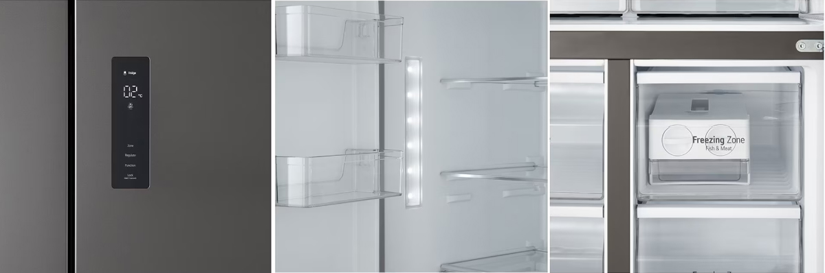 Một số tiện ích trên Tủ Lạnh LG Inverter 470 Lít GR-B50BL
