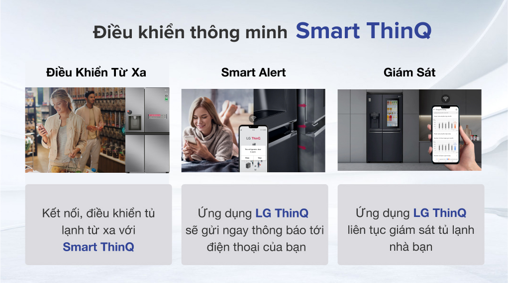 Tủ lạnh LG Inverter 635 Lít GR-D257JS - Smart ThinQ Tủ lạnh LG Inverter 635 Lít GR-D257JS - Smart ThinQ