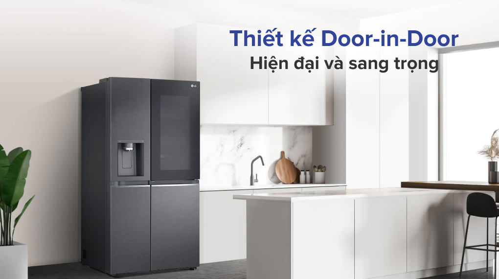 Tủ lạnh LG Inverter 635 Lít GR-X257MC - Tổng quan thiết kế Tủ lạnh LG Inverter 635 Lít GR-X257MC - Tổng quan thiết kế