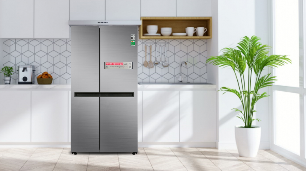 Tủ lạnh LG Inverter 649 Lít GR-B257JDS - Thiết kế Tủ lạnh LG Inverter 649 Lít GR-B257JDS - Thiết kế