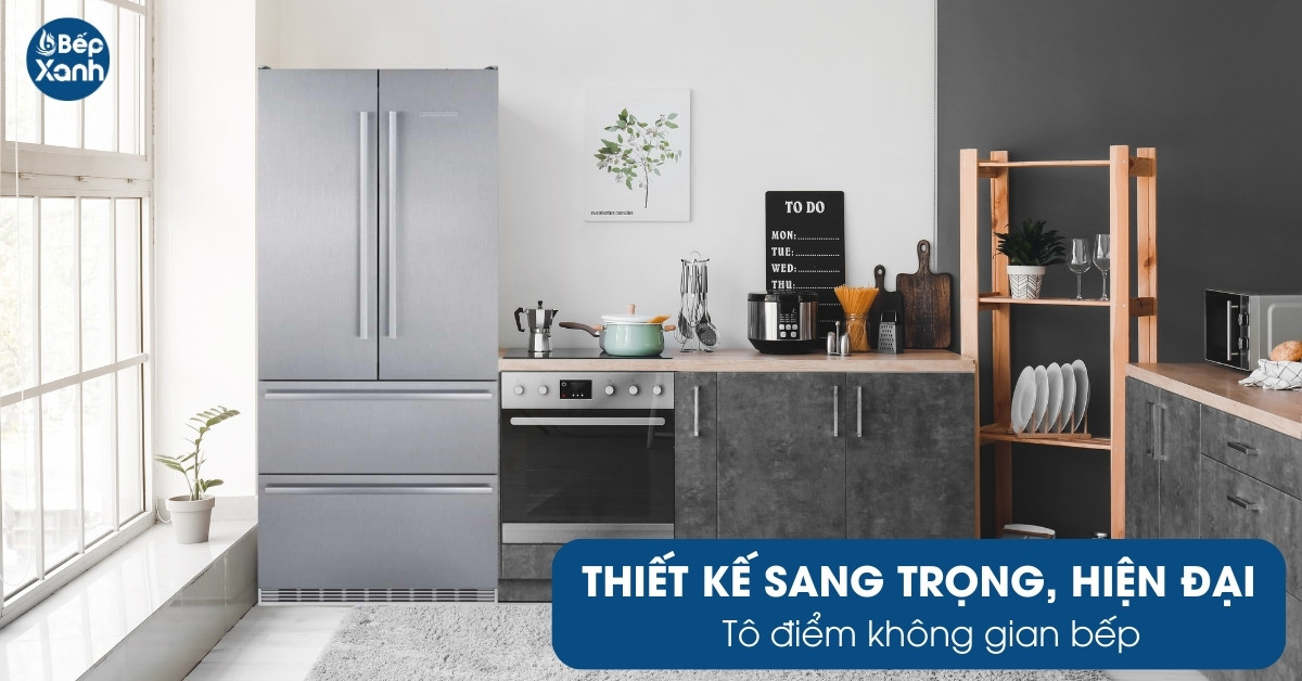 tủ lạnh Liebherr 585 lít CBNes 6256 thiết kế sang trọng