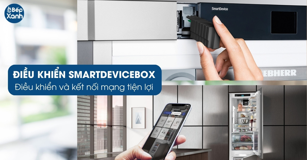 Tủ Lạnh Liebherr SBSes 8496-21 điều khiển thông minh