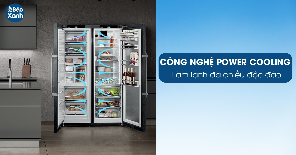 Tủ lạnh 665 lít Liebherr XRFbs 5295 làm lạnh đa chiều