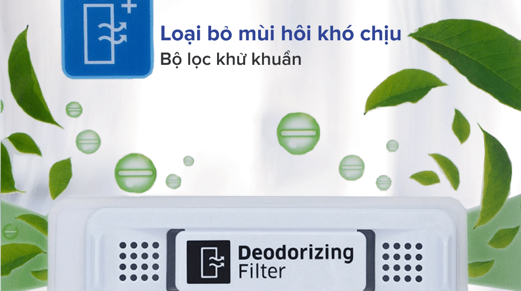 Tủ lạnh Samsung Inverter 236 lít RT22M4032BU/SV - Bộ lọc khử khuẩn Tủ lạnh Samsung Inverter 236 lít RT22M4032BU/SV - Bộ lọc khử khuẩn