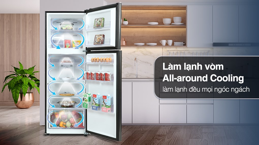 Tủ lạnh Samsung Inverter 322 Lít RT32K503JB1/SV - Công nghệ làm lạnh Tủ lạnh Samsung Inverter 322 Lít RT32K503JB1/SV - Công nghệ làm lạnh