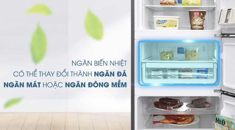 Ngăn biến nhiệt - Tủ lạnh Electrolux Inverter 334 lít EME3500BG