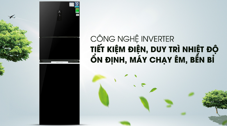 Dòng tủ lạnh Inverter tiết kiệm điện - Tủ lạnh Electrolux Inverter 334 lít EME3700H-H Dòng tủ lạnh Inverter tiết kiệm điện - Tủ lạnh Electrolux Inverter 334 lít EME3700H-H