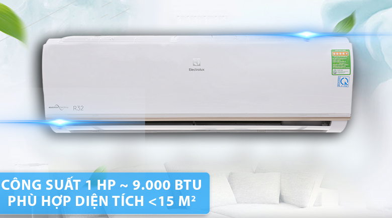 Thiết kế máy lạnh Electrolux Inverter 1 HP ESV09CRO-A1