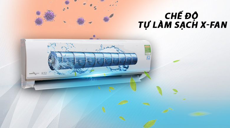 X-Fan - Máy lạnh Electrolux Inverter 1 HP ESV09CRO-A1