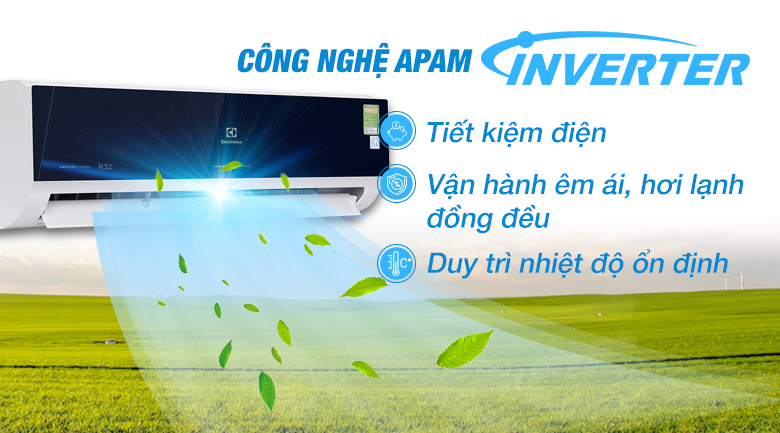 Công nghệ Inverter - Máy lạnh Electrolux Inverter 2 HP ESV18CRO-D1