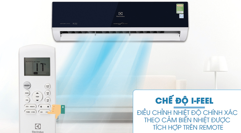 Cảm ứng iFeel - Máy lạnh Electrolux Inverter 2 HP ESV18CRO-D