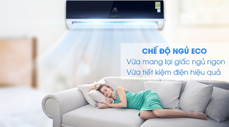 Chế độ ngủ Eco - Máy lạnh Electrolux Inverter 2 HP ESV18CRO-D1