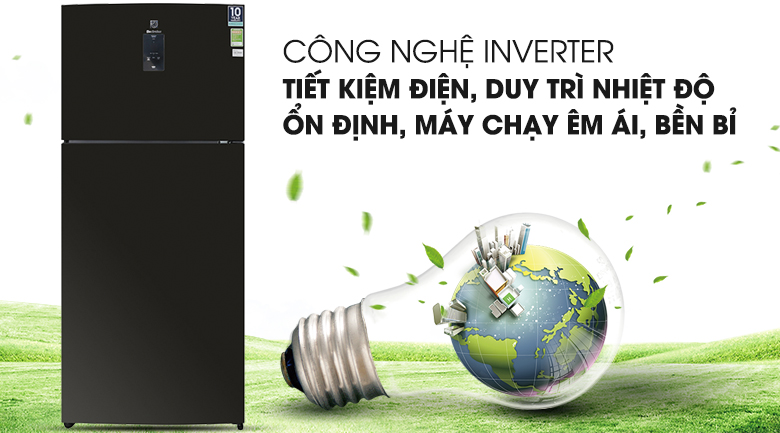 Công nghệ Inverter - Tủ lạnh Electrolux Inverter 531 lít ETE5722BA