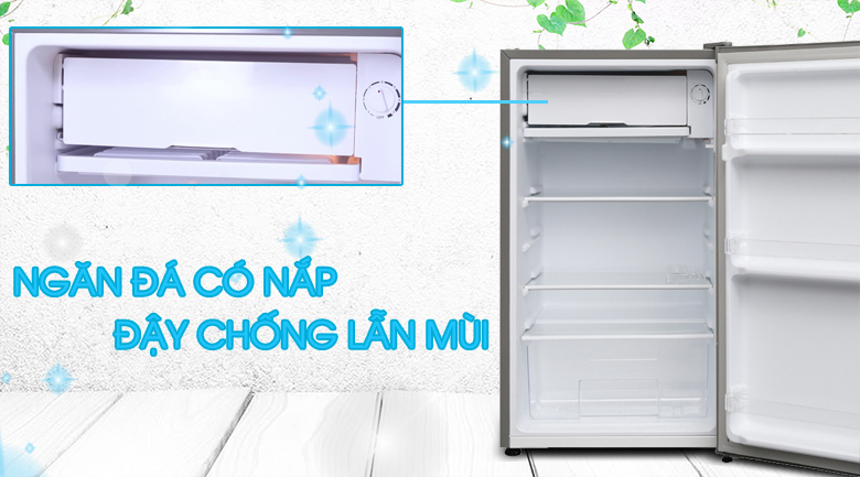 Ngăn đá có nắp đậy - Tủ lạnh Electrolux 92 lít EUM0900SA
