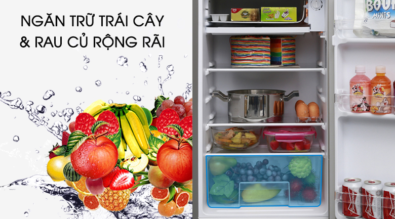 Ngăn trữ rau củ & trái cây - Tủ lạnh Electrolux 92 lít EUM0900SA