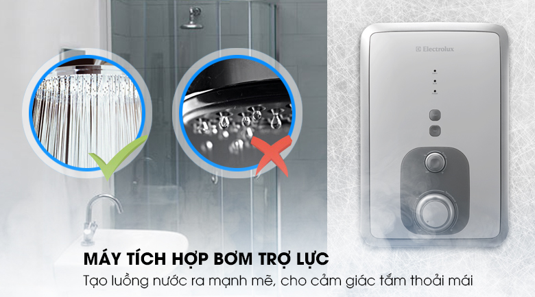 Bơm trợ lực - Máy nước nóng Electrolux EWE451BA-DW 4.5 kW