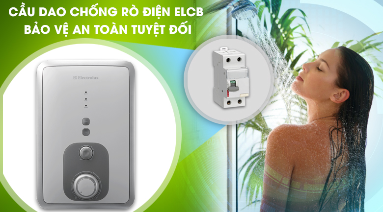 ELCB - Máy nước nóng Electrolux EWE451BA-DW 4.5 kW