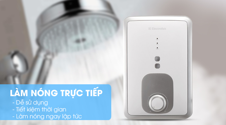 Làm nóng trực tiếp - Máy nước nóng Electrolux EWE451BX-DW 4.5 kW