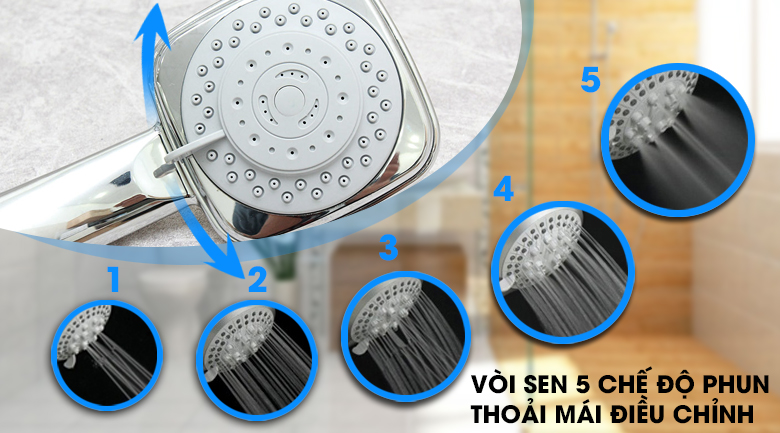 Vòi sen - Máy nước nóng Electrolux EWE451TX-DCT2 4.5 kW Vòi sen - Máy nước nóng Electrolux EWE451TX-DCT2 4.5 kW