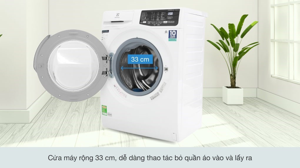 Công nghệ Inverter - Máy giặt Electrolux Inverter 8 kg EWF8025CQWA 