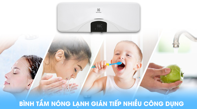 Đa dạng công dụng - Bình nóng lạnh Electrolux EWS202DX-DWE 20 lít