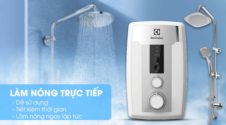 Làm nóng trực tiếp - Máy nước nóng Electrolux EWE351HB-DWS1