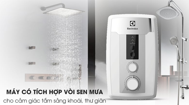 Vòi sen mưa - Máy nước nóng Electrolux EWE351HB-DWS1