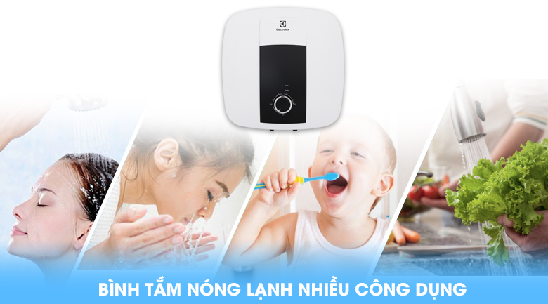 Bình nước nóng Electrolux 15 lít EWS152DX-DWM nhiều công dụng Bình nước nóng Electrolux 15 lít EWS152DX-DWM nhiều công dụng