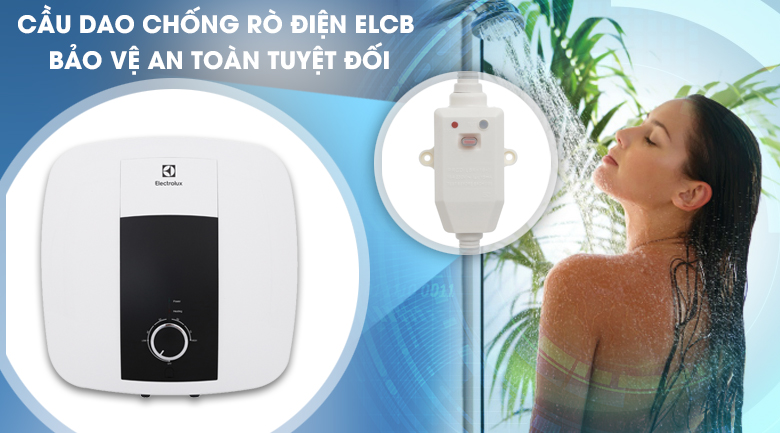 ELCB - Bình nước nóng Electrolux 15 lít EWS152DX-DWM ELCB - Bình nước nóng Electrolux 15 lít EWS152DX-DWM