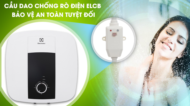 Cầu dao ELCB - Bình nước nóng Electrolux 30 lít EWS302DX-DWM