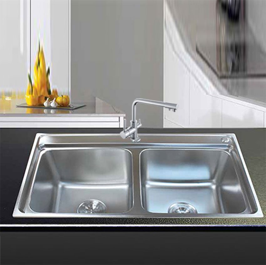 Vòi rửa bát Canzy CZ-803 với thiết kế đẹp mắt và sang trọng
