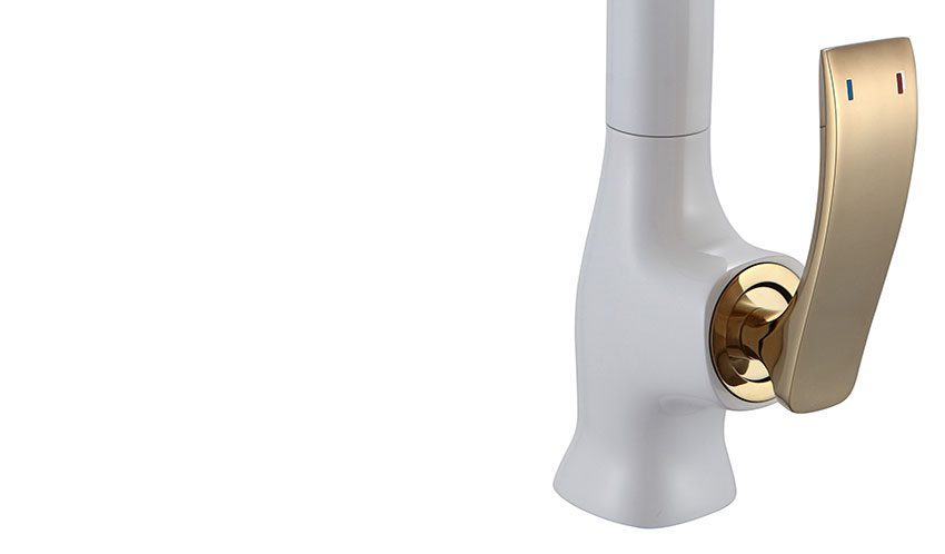 Vòi rửa bát Canzy CZ-805T với cần gạt tiện lợi khi sử dụng