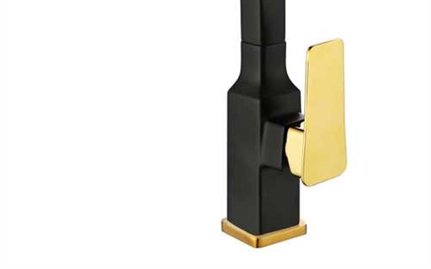 Vòi rửa bát Canzy CZ-808D với thiết kế tay gạt dễ dàng điều chỉnh lượng nước