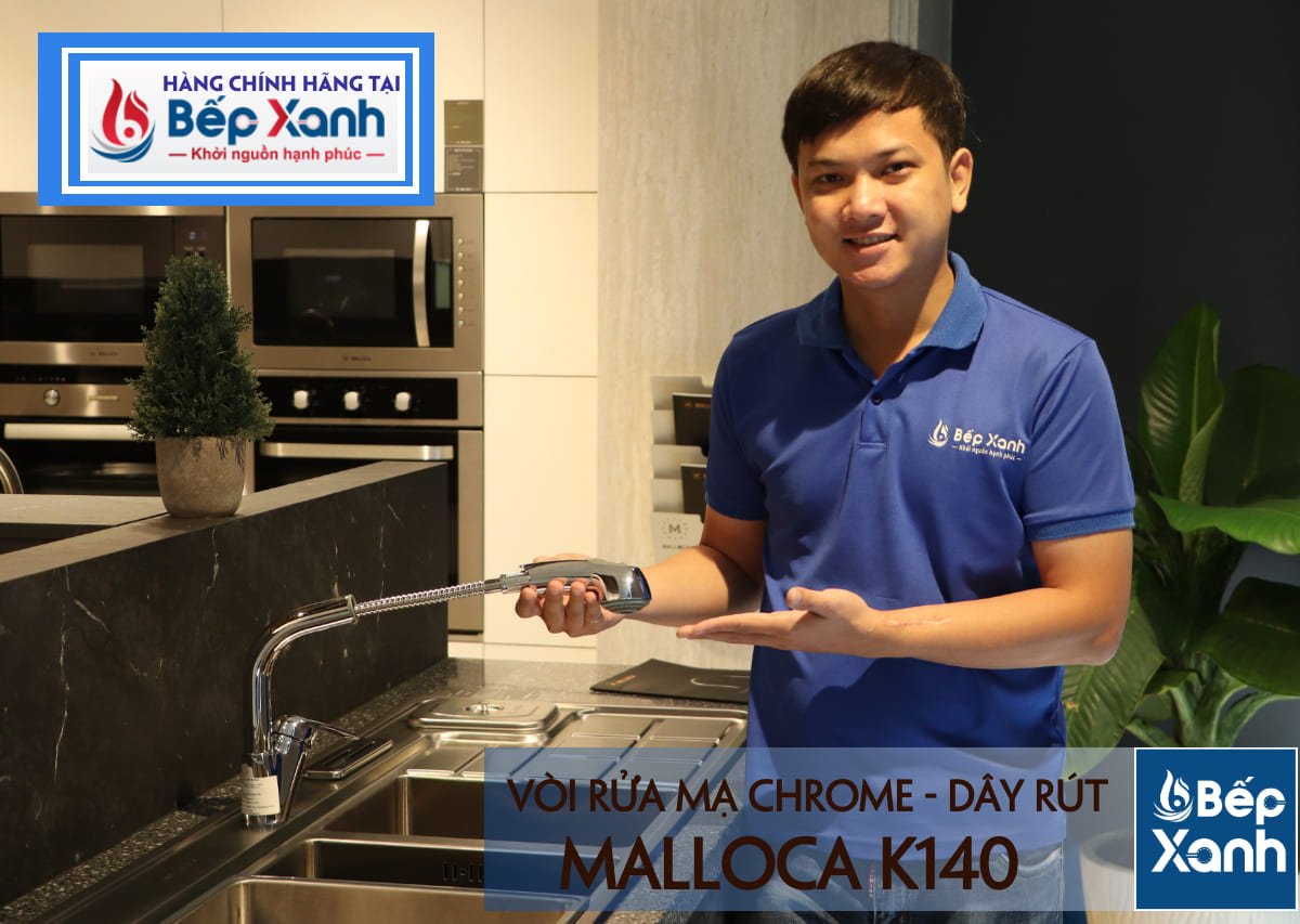 vòi rửa chén malloca k140 vòi rửa chén malloca k140