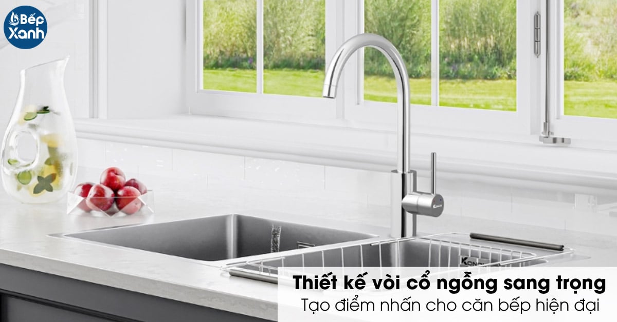 voi rua chen nong lanh konox rio thiet ke