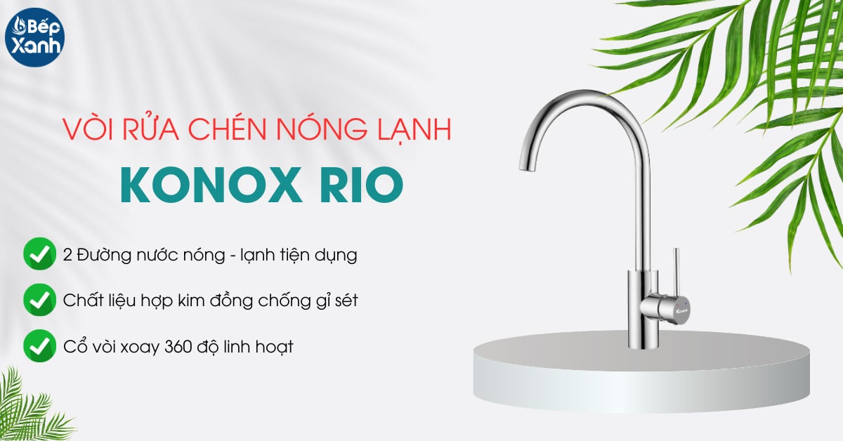 voi rua chen nong lanh konox rio