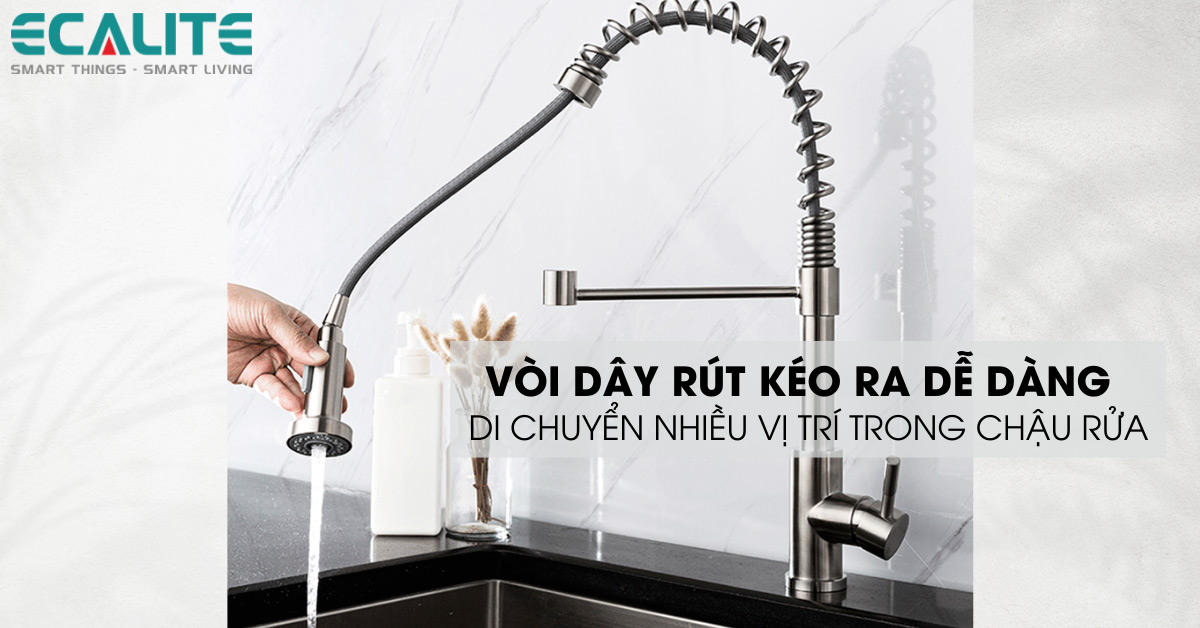 vòi dây rút kéo ra dễ dàng vòi dây rút kéo ra dễ dàng
