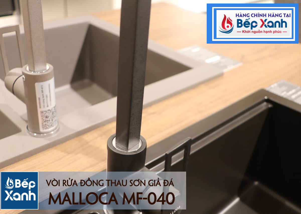 thân vòi rửa chén malloca mf-040 cứng cáp