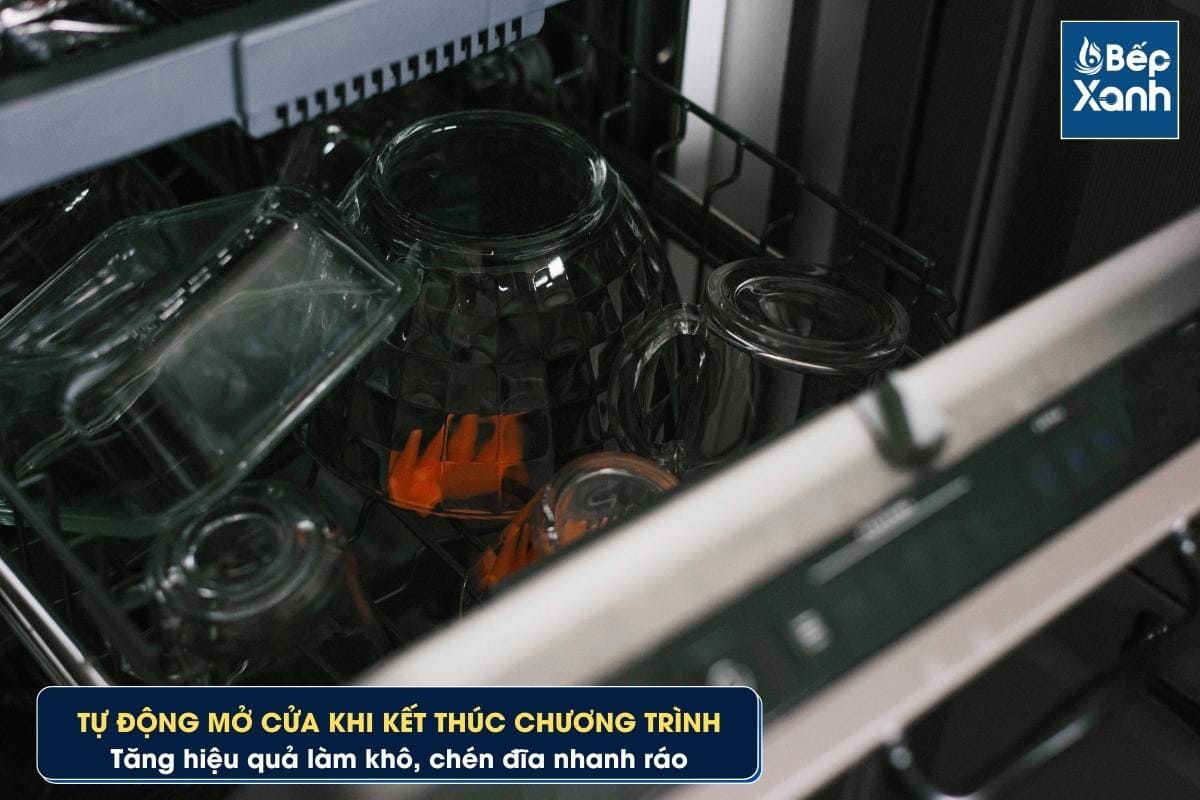 Tự hé cửa khi kết thúc chương trình