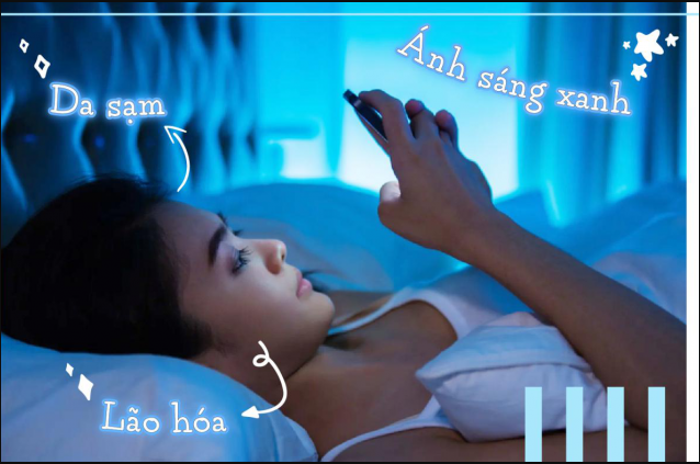 Vì sao ánh sáng xanh gây lão hóa da? Làm thế nào để ngăn chặn?