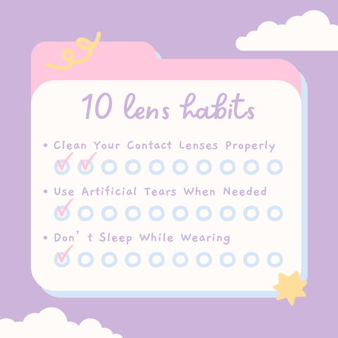 10 Thói Quen Vàng Khi Đeo Kính Áp Tròng 👓💧