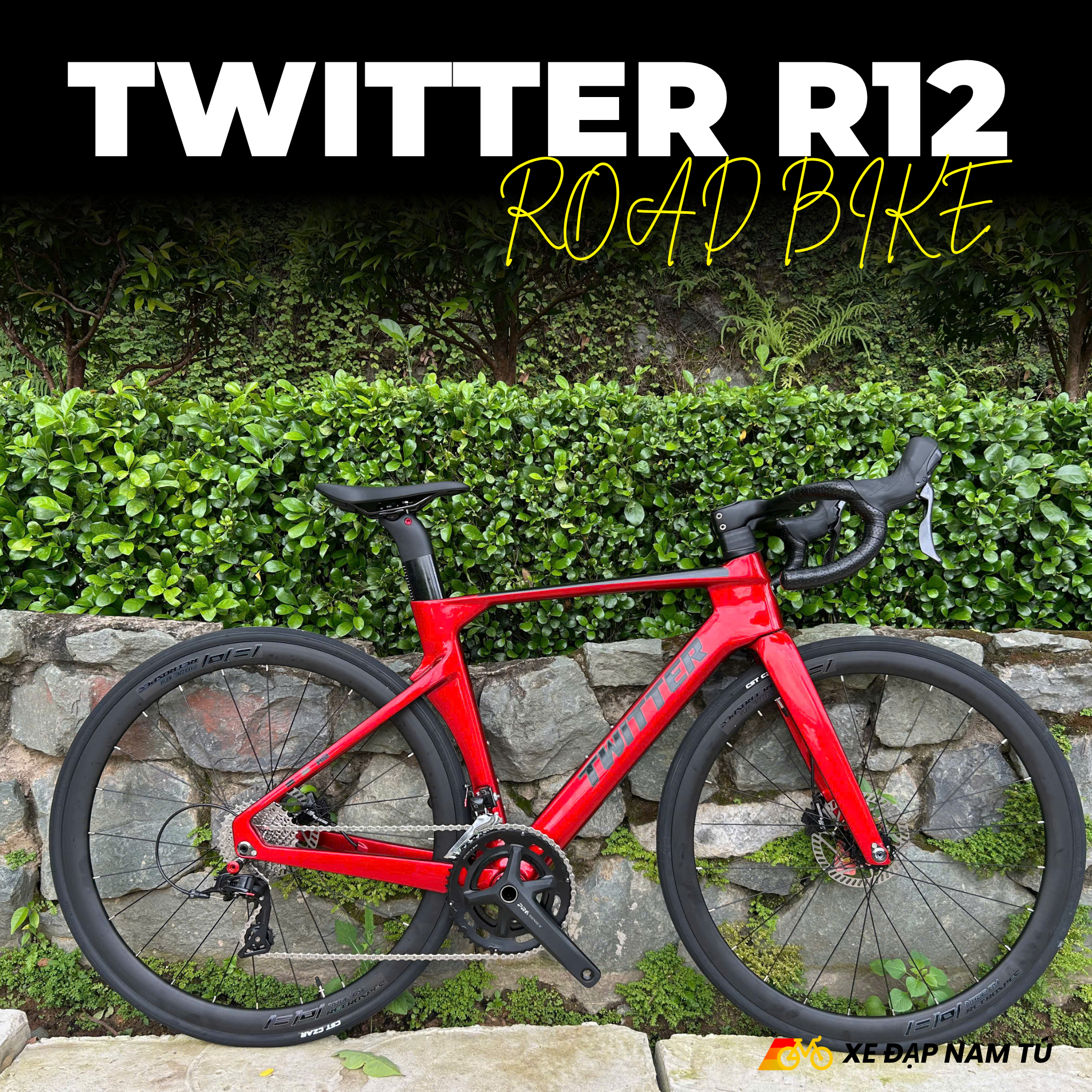 R12 Pro Twitter Road Bike Review Xe đạp đua Road Twitter R12 R2000