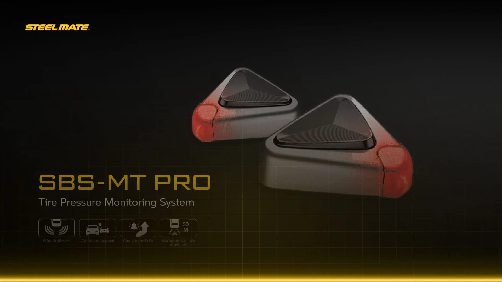 SBS-MT PRO: Hệ thống cảnh báo điểm mù siêu sóng radar 79GHz