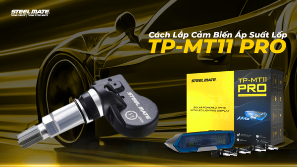 Cách lắp đặt cảm biến áp suất lốp van trong chi tiết